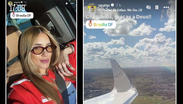 Virginia chega a Brasília em jatinho para CPI