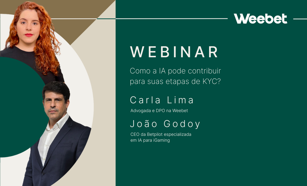 Weebet promove webinar sobre o uso de Inteligência Artificial nas etapas de KYC no setor de iGaming
