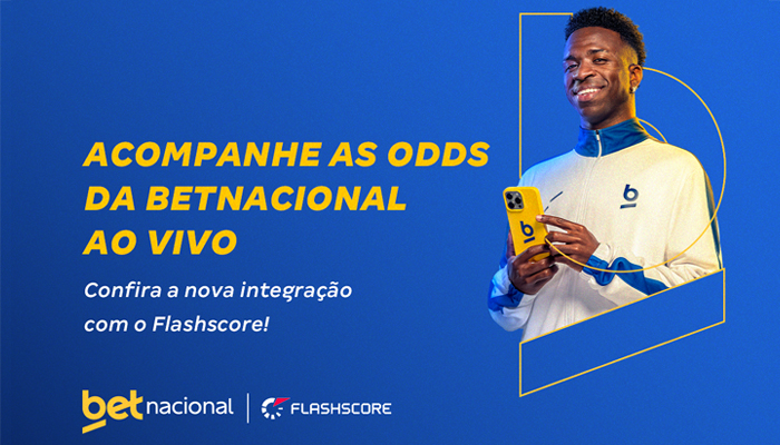Betnacional e Flashscore firmam parceria inédita para promover entretenimento esportivo com responsabilidade