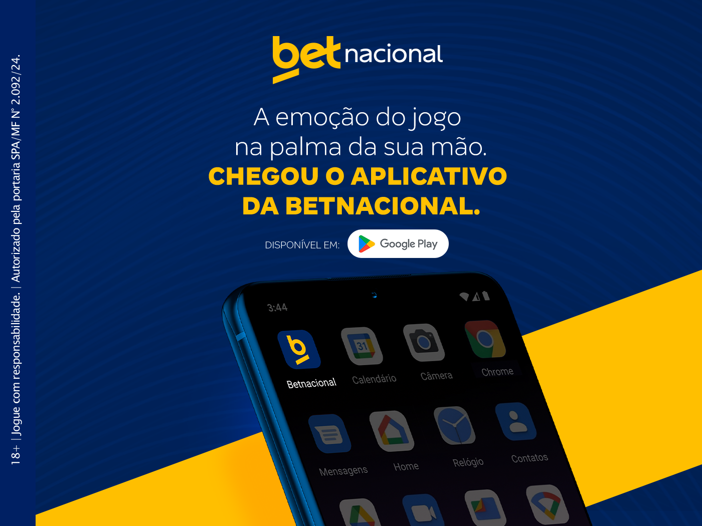 Betnacional lança aplicativo para a Play Store e reforça compromisso com regulamentação do mercado