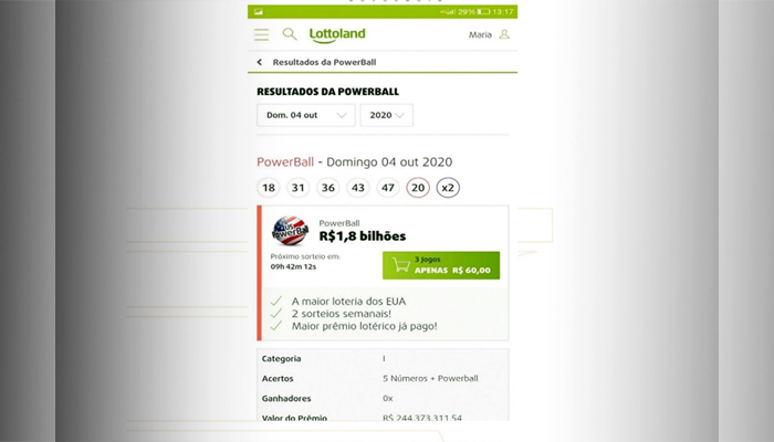 Cearense diz ter ganho R$ 1,8 bi e pede comprovante de jogo à Justiça 1