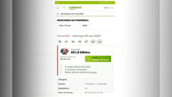 Cearense diz ter ganho R$ 1,8 bi e pede comprovante de jogo à Justiça