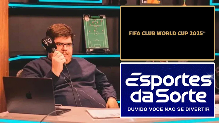 Esportes da Sorte reforça parceria com CazéTV e anuncia patrocínio da transmissão da Copa do Mundo de Clubes