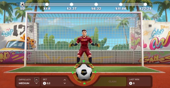 Penalty Unlimited da InOut Games — o Crash Game de Futebol que está Conquistando o Brasil 2