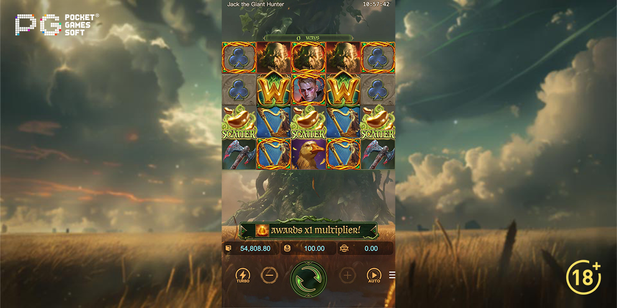 PG Soft lança slot Jack the Giant Hunter inspirado em fantasia 1