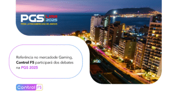 Referência no mercado de Gaming, Control F5 participará dos debates na PGS 2025