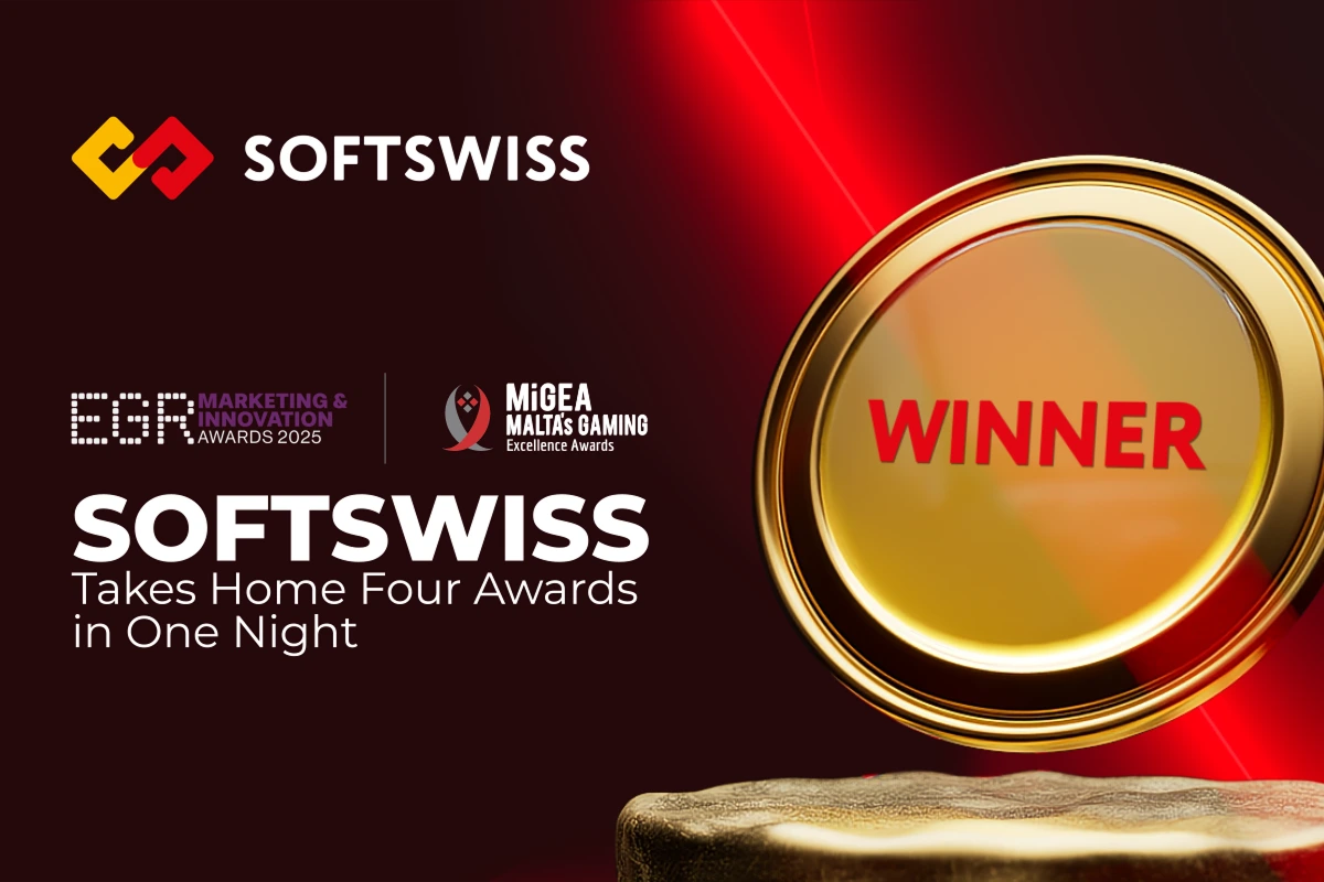 SOFTSWISS conquista quatro prêmios em uma única noite