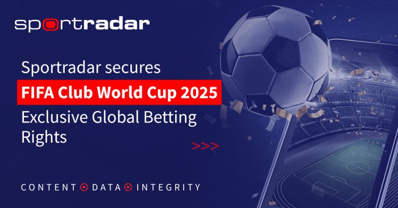 Sportradar amplia atuação no futebol com parceria exclusiva de dados de apostas no Mundial de Clubes da FIFA