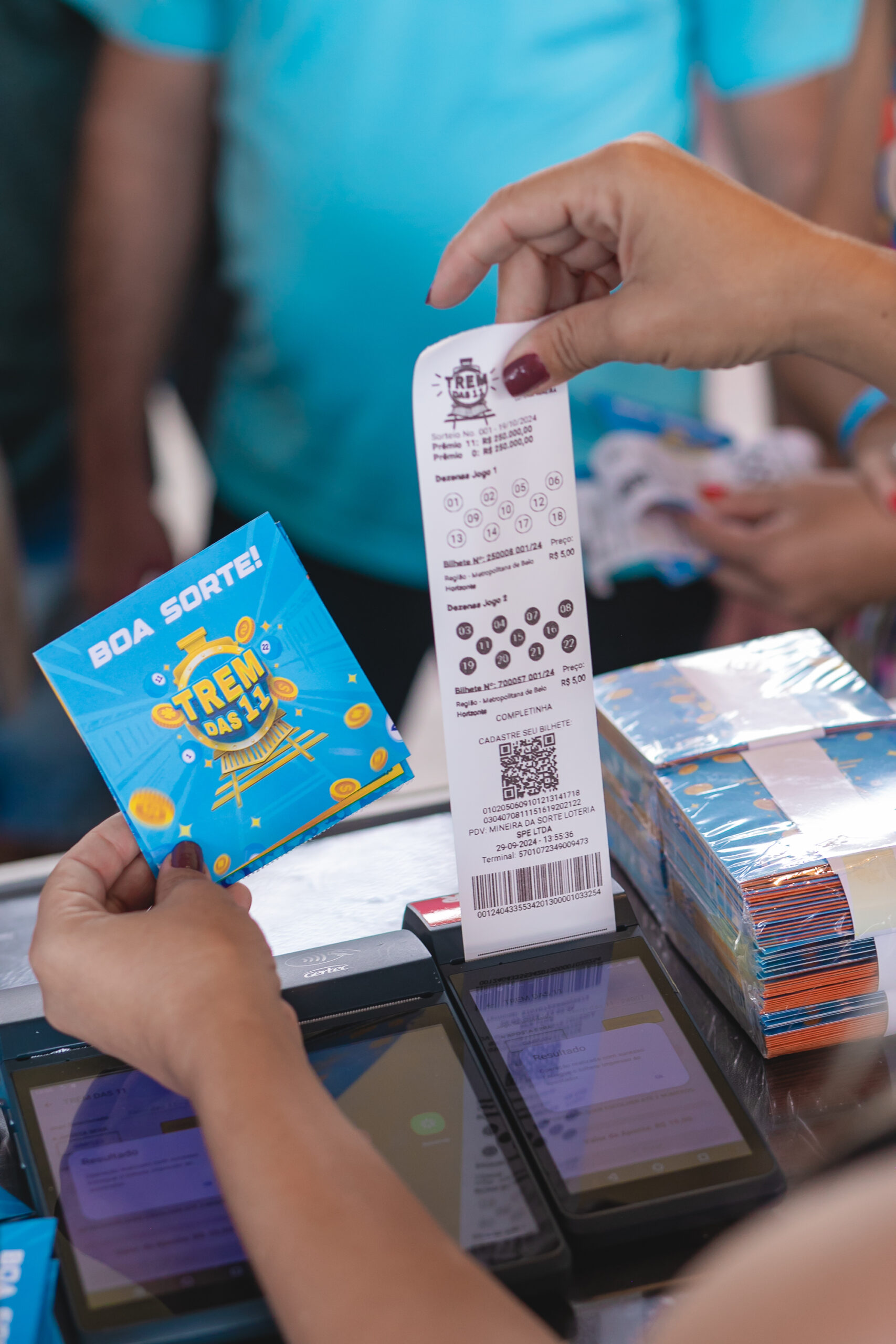 Trem das 11 vai premiar R$ 950 mil em próximo sorteio