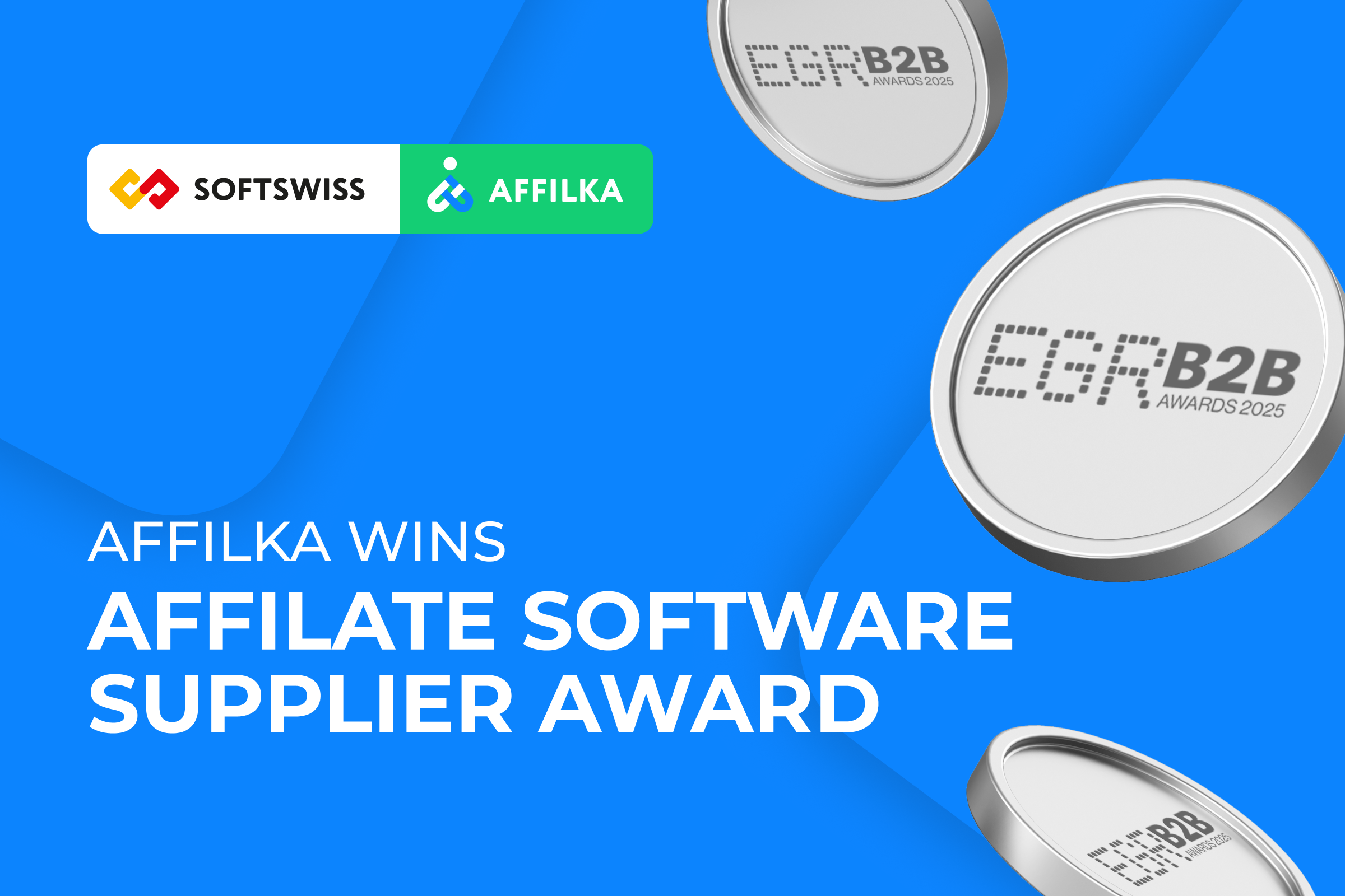 Affilka by SOFTSWISS vence o EGR B2B Awards pelo segundo ano consecutivo