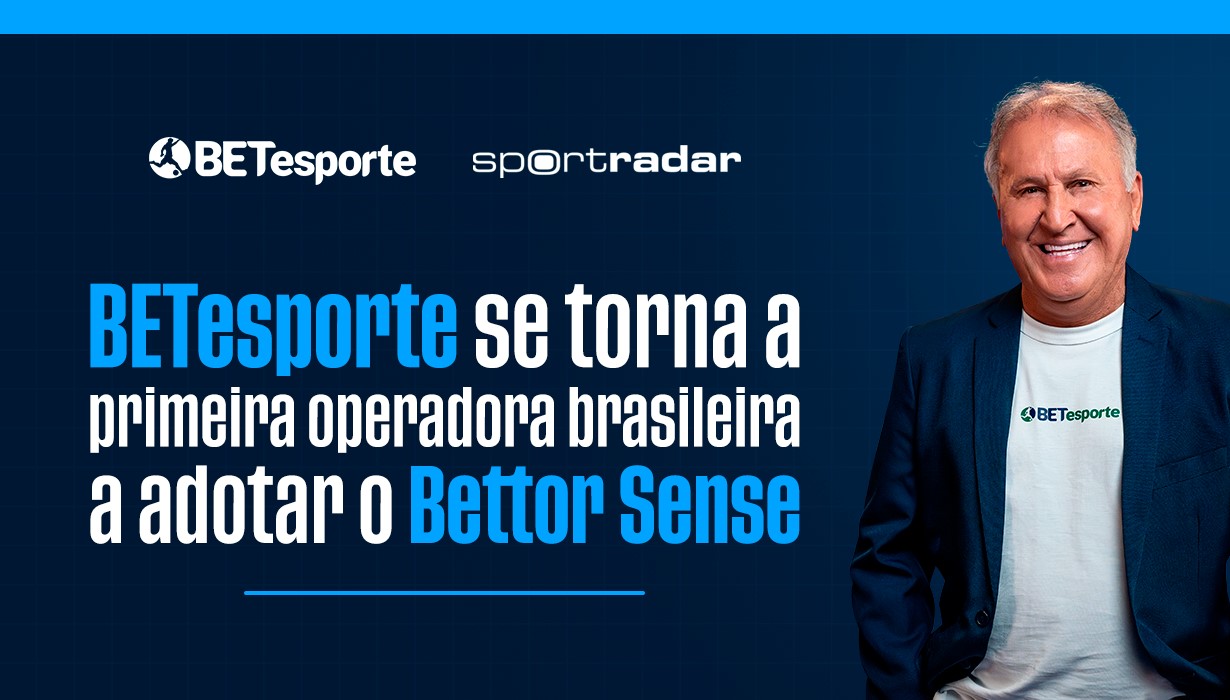 BETesporte anuncia parceria com Sportradar e se torna primeira operadora brasileira a adotar o Bettor Sense