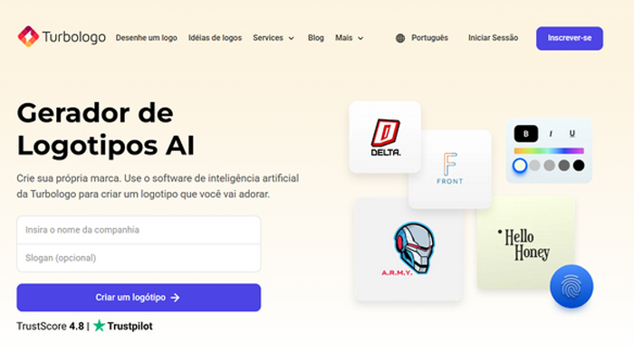Como um gerador de logotipos com IA acabou me salvando — tempo, dinheiro e até nervos