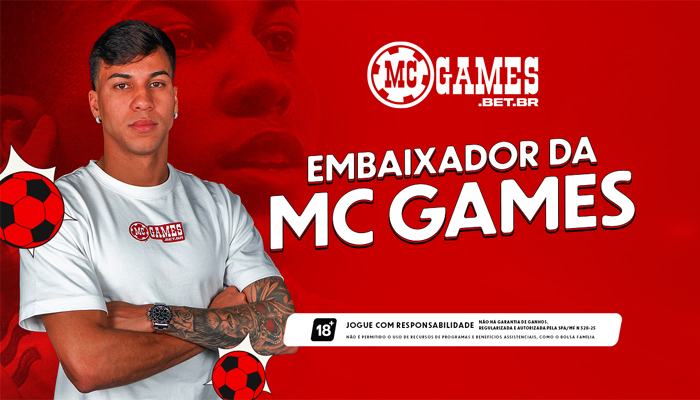 Embaixador da MC Games, Kaio Jorge alerta sobre a importância do jogo responsável