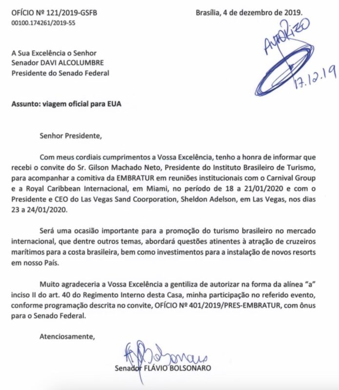 Flávio Bolsonaro é contra PL dos jogos, mas frequenta cassinos e se reúne com operadoras em Las Vegas 3