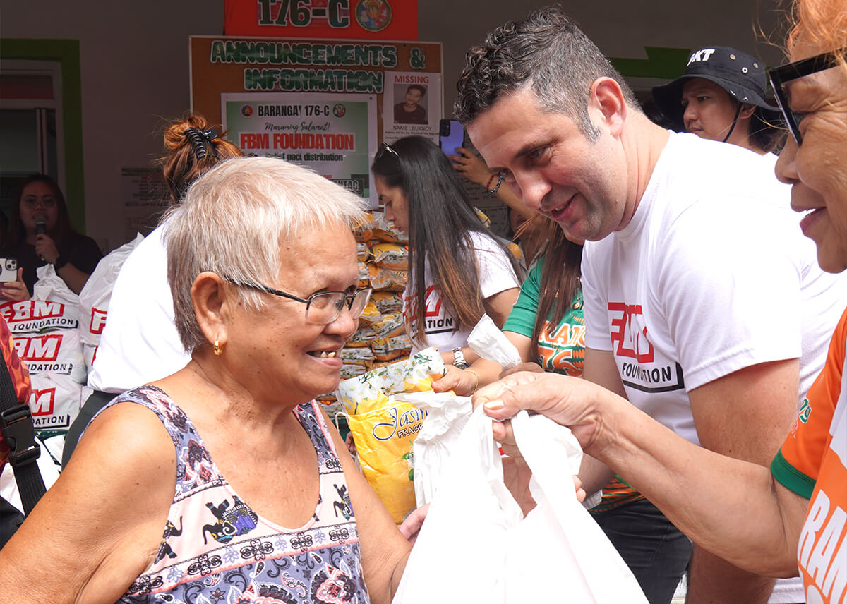 Fundação FBM leva alívio às comunidades atingidas pelo tufão com um dia de compaixão e ação