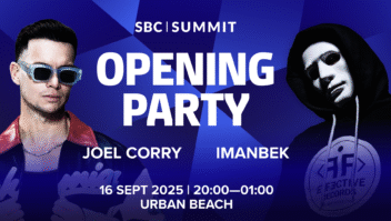 Joel Corry e Imanbek serão as atrações principais da festa de abertura do SBC Summit repleta de estrelas