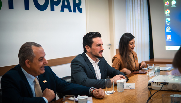Lottopar recebe visita institucional da Secretaria de Desenvolvimento Econômico de Mato Grosso para troca de experiências sobre regulação de loterias 1