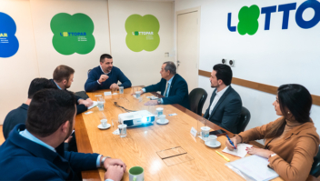 Lottopar recebe visita institucional da Secretaria de Desenvolvimento Econômico de Mato Grosso para troca de experiências sobre regulação de loterias