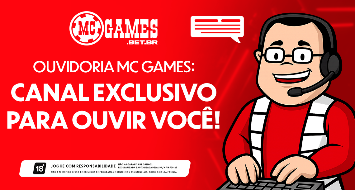 MC Games aposta em transparência e anuncia Canal de Ouvidoria para dúvidas de usuários