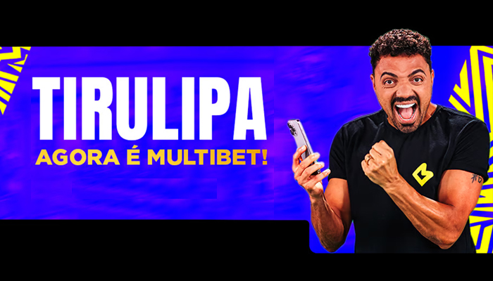 Multibet anuncia Tirulipa como novo embaixador da marca