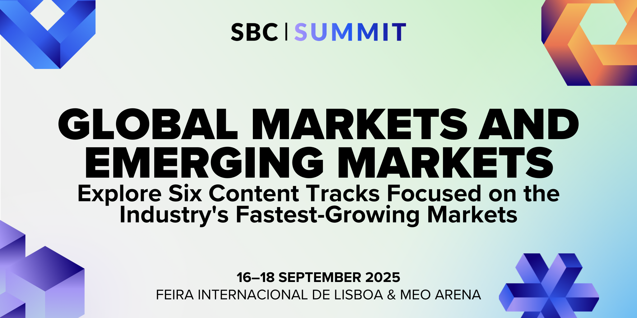 Os mercados que todos estão observando agora no palco do SBC Summit