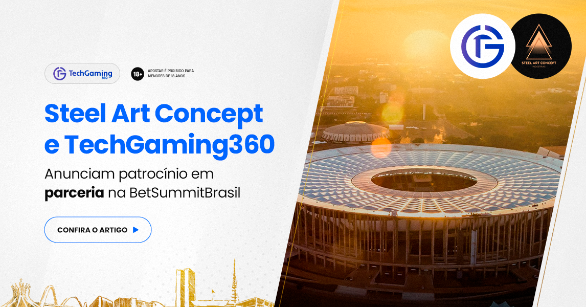 Steel Art Concept e TechGaming360 firmam patrocínio para impulsionar inovação tecnológica no varejo físico de apostas e loterias no Brasil