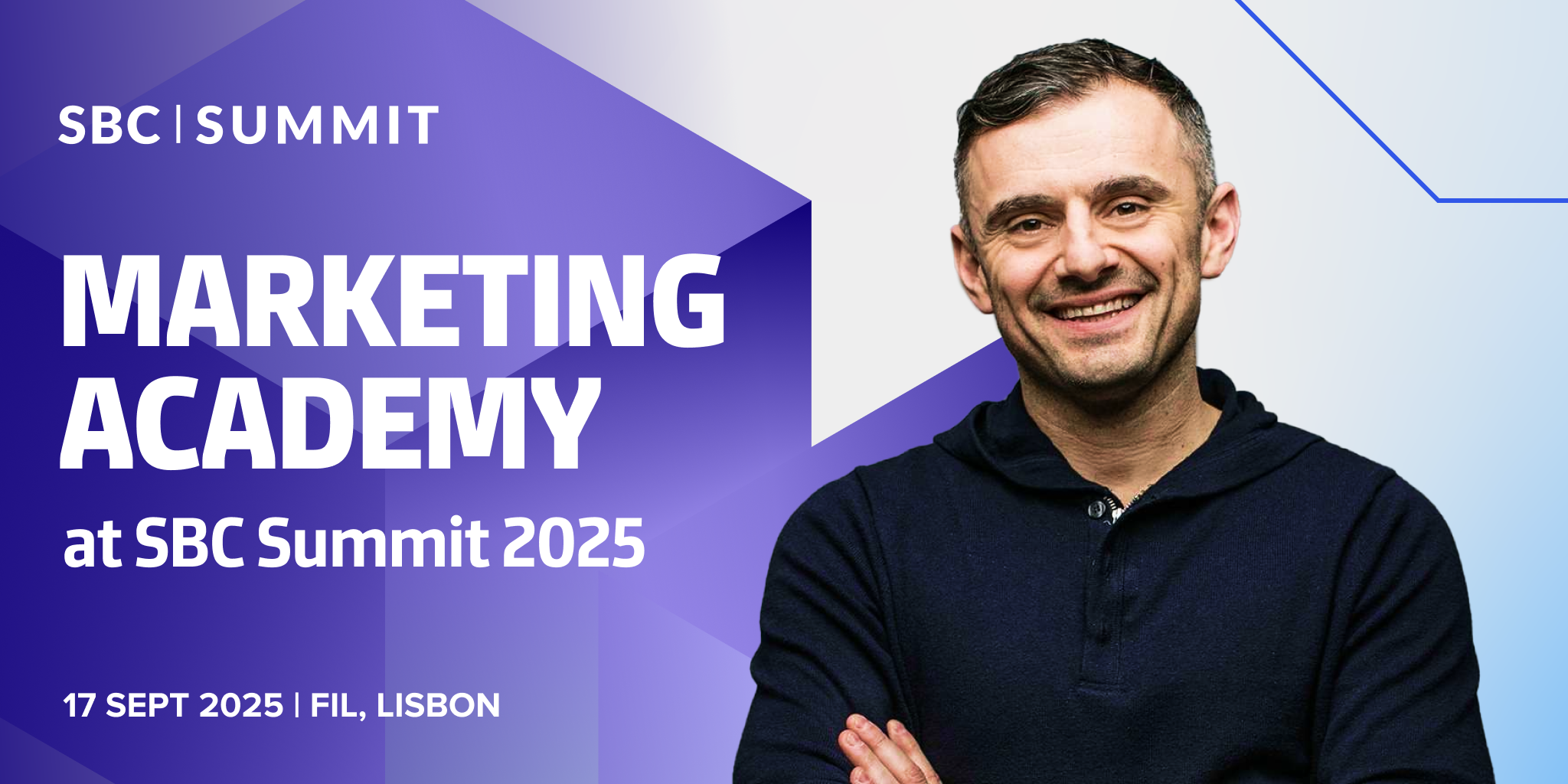 Academia de Marketing estreia no SBC Summit 2025 com Gary Vaynerchuk AMA