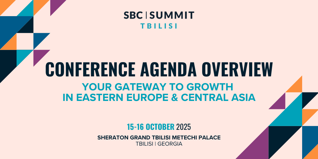 Agenda da Conferência SBC Summit Tbilisi mapeia o caminho para o crescimento na Europa Oriental e Ásia Central