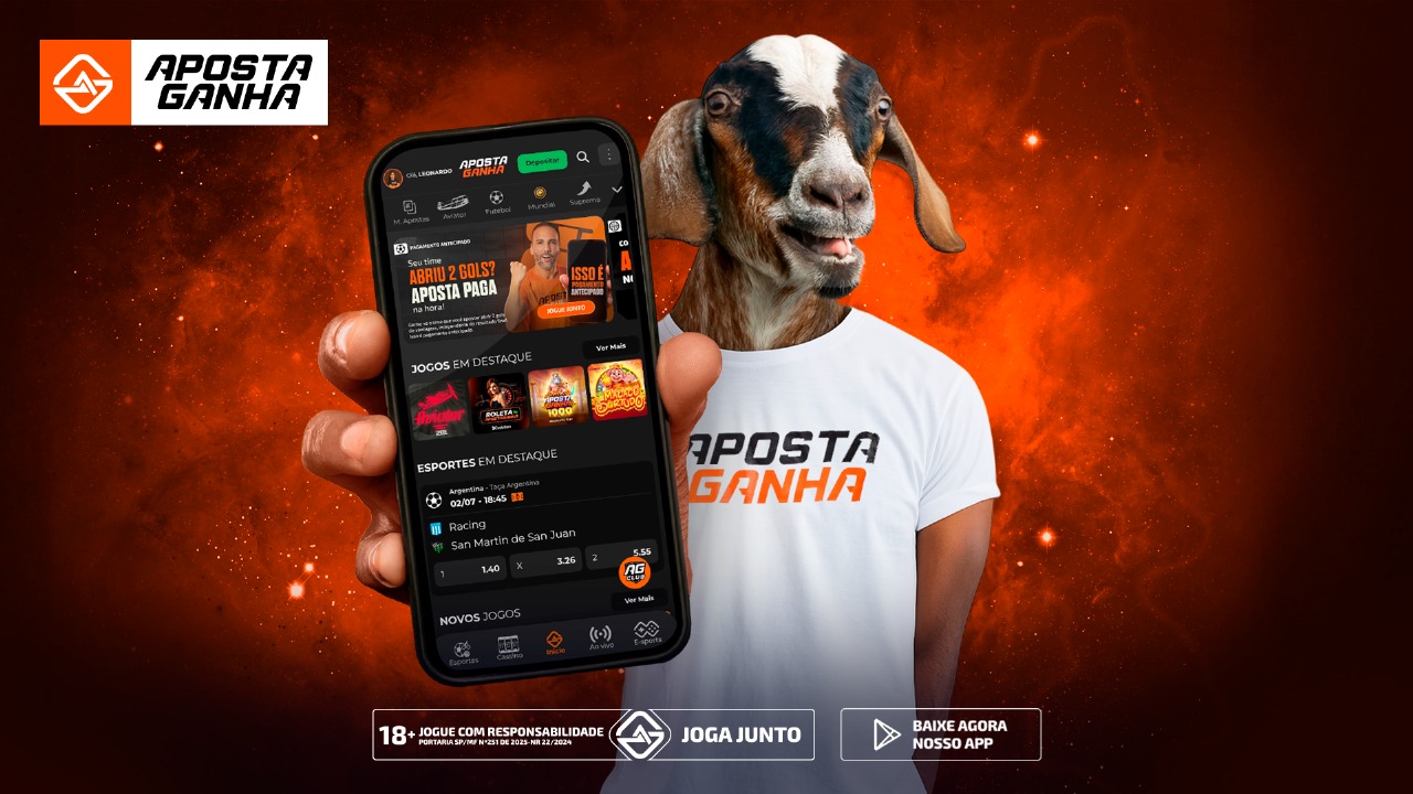 Aposta Ganha anuncia parceria com o Bode Gaiato