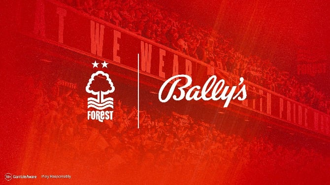 Bally's Corporation patrocinará Nottingham Forest na temporada