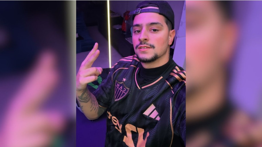 Embaixador do H2bet e streamer da LOUD, Coringa participa da divulgação da terceira camisa do Atlético 1