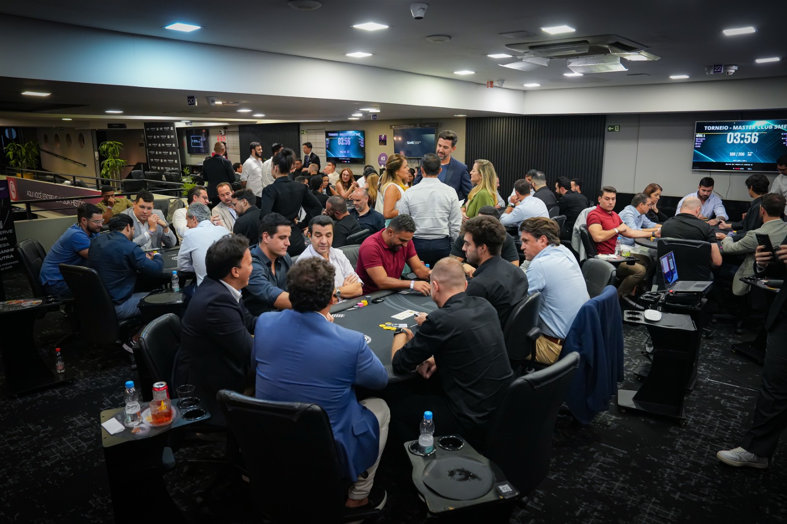 H2 Sports Bar & Poker, em São Paulo, recebe eventos corporativos de empresas de tecnologia