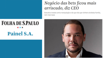 Negócio das bets ficou mais arriscado, diz CEO