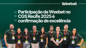 Participação da Weebet no CGS Recife 2025 é confirmação de excelência