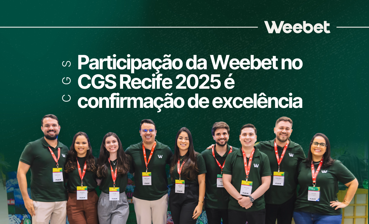 Participação da Weebet no CGS Recife 2025 é confirmação de excelência