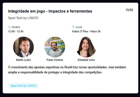 Rio Innovation Week debate mercado de bets em 3 painéis
