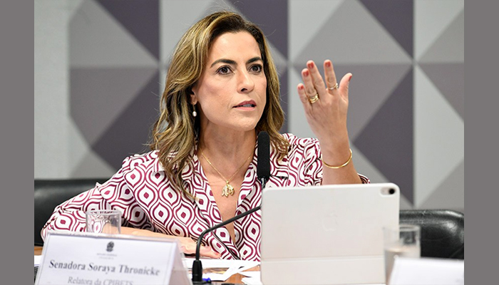 Senadora Soraya Thronicke é vaiada em show do Roupa Nova
