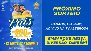 Sorteio Especial Dia dos Pais do “Trem das 11” vai premiar R$ 800 mil