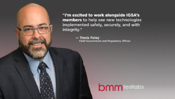 Travis Foley, da BMM Testlabs, é nomeado presidente do Comitê de Tecnologia Emergente da IGSA 1