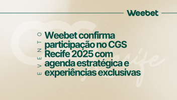 Weebet confirma participação no CGS Recife 2025 com agenda estratégica e experiências exclusivas