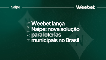 Weebet lança Naipe: nova solução para loterias municipais no Brasil
