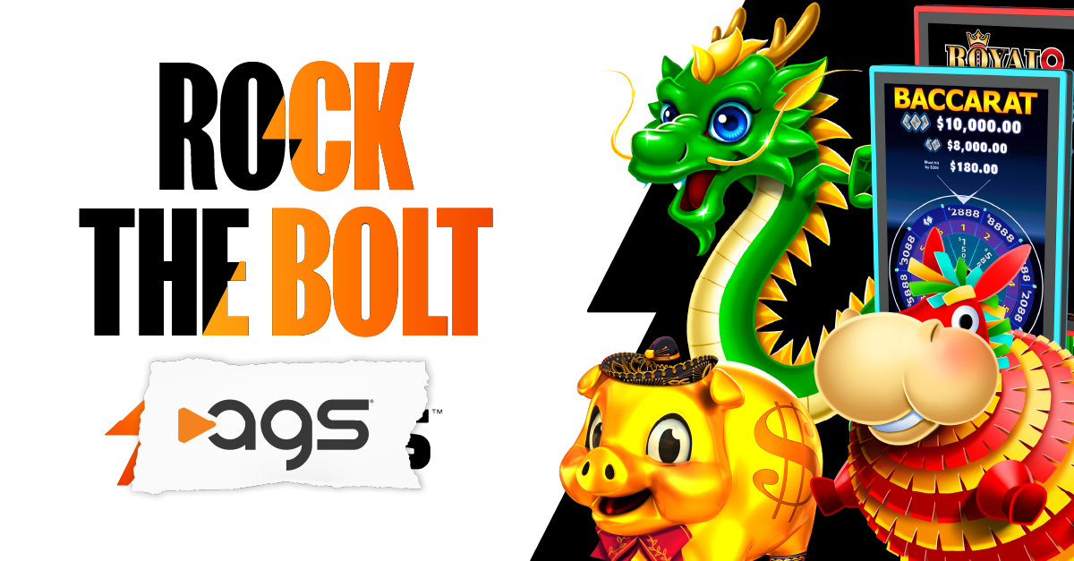AGS apresentará o Bolt na G2E 2025 com uma nova marca ousada e a maior vitrine da história da empresa 1