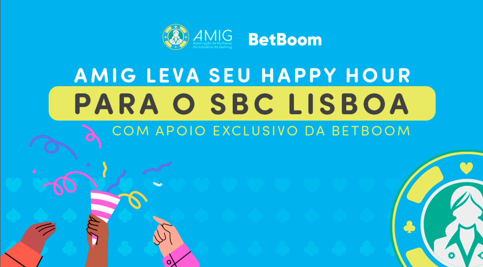 AMIG promove Happy Hour no SBC Lisboa