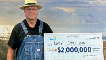 Apostador da Carolina do Norte perde o jackpot da Powerball de US$ 1,2 bilhão por um número