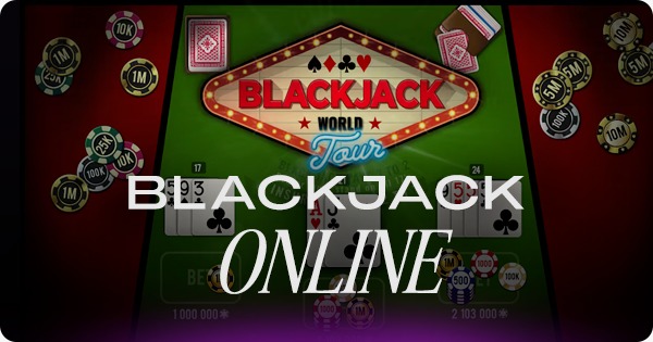 mesa de Blackjack em cassino/ partida de Blackjack acontecendo em cassino real/