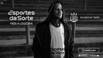 Esportes da Sorte celebra 115 anos do Corinthians com campanha
