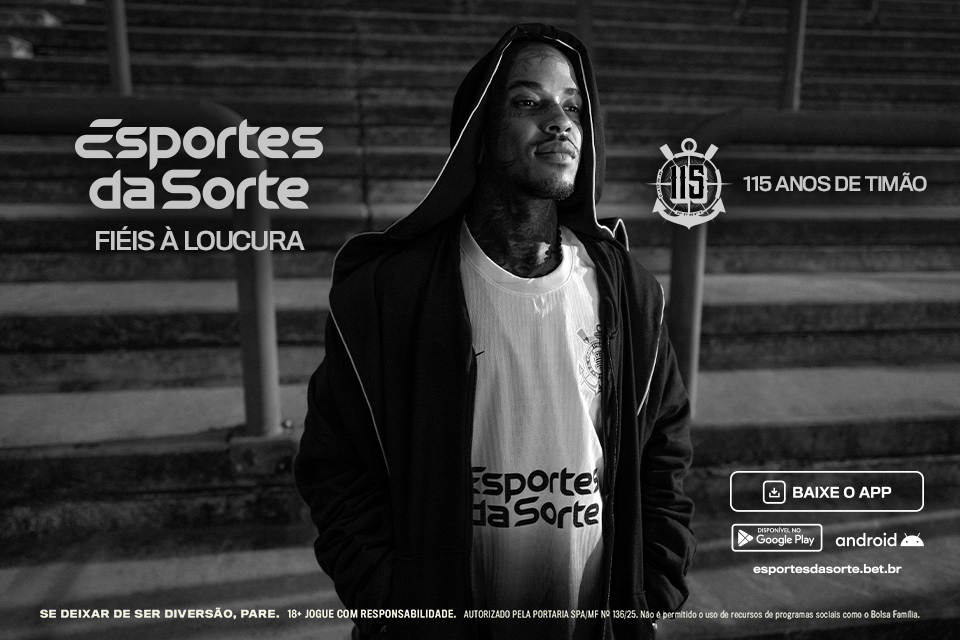 Esportes da Sorte celebra 115 anos do Corinthians com campanha