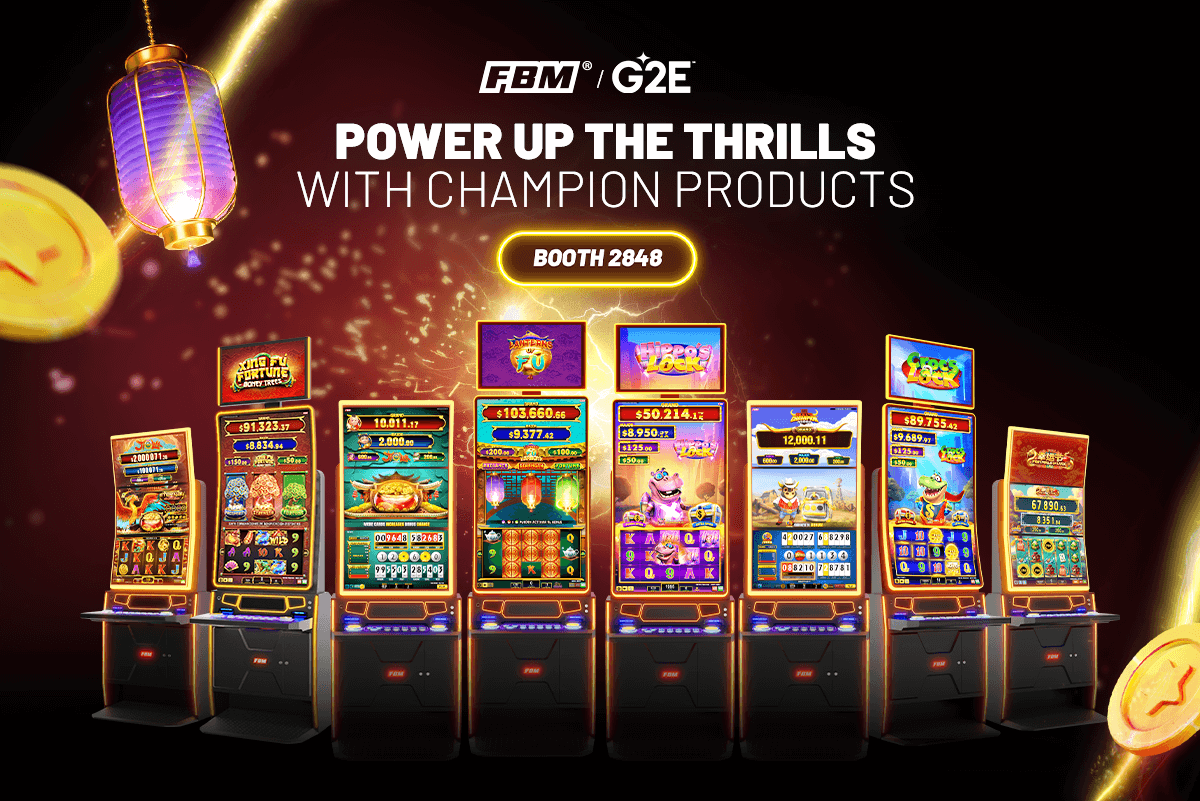 FBM® aumenta a emoção na G2E Las Vegas com a estreia de vários jogos e uma nova categoria
