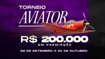 H2bet promove Torneio de Aviator com R$ 200.000 em prêmios