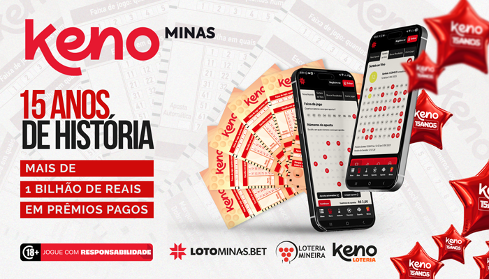 Keno Minas: o jogo que conquistou Minas Gerais completa 15 anos